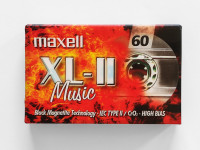 MAXELL XL- II 60 CrO2 High Bias - Blank audio kazeta/kaseta
