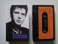 Peter Gabriel ‎– So, glazbena kaseta, Jugoton 1986.