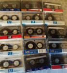 Prazne audio kazete marki Philips, Grunding, TDK, Sony , Panasonic