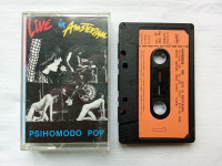 Psihomodo Pop ‎– Live In Amsterdam, glazbena kaseta, Jugoton 1989.