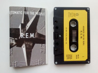 R.E.M. "Automatic For The People", kaseta, Croatia Records 1992.