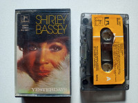 Shirley Bassey ‎– Yesterdays, glazbena kaseta, ZKP RTV Ljubljana 1978.