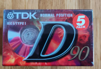 TDK D 90 kazete - nove