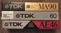 TDK lot novih kazeta