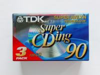 TDK SCD-90EB3S High Position (3 Pack) - Blank audio kazete/kasete