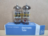 12AT7WA ECC81 Westinghouse USA 12AT7WA upareni par NOS