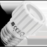 Adapter HOME E27 na GU10 - max 2A, dimenzija O34 x 54 mm