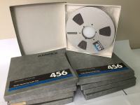 Ampex 456 Grand Master Audio Tape 1/2" with Aluminum TakeUp Reel NEW