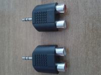 Audio adapter - 3,5 mm stereo plug na 2x RCA jack