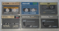 DAT, Digital Audio Tape, Denon, TDK, Fuji, Maxwell, Sony