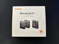 Godox MoveLink II M2 2,4 GHz mikrofon i prijemnik
