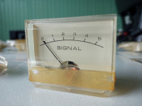 Instrument - signal, pokazivač jakosti radio signala, 48.2x18 mm