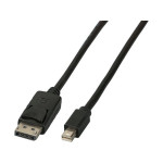 Kabel EFB ELEKTRONIK Mini DisplayPort na DisplayPort 3m (4K@60Hz) crna