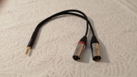 Kabel Youkamoo - 4,4 mm pentaconn M na dual 3-pin XLR M 40 cm