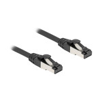 Mrežni kabel DELOCK Cat.8.1 S/FTP (10 m, 40 Gbps, LSZH) crni