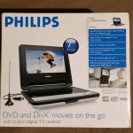 Prijenosni "PHILIPS" TV+ DVD player s ekranom 7",autonomija cca.3 sata