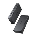 Razdjelnik video UGREEN, 4-portni, HDMI na 4x HDMI, 4K@60Hz, crni