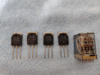 Sanken tranzistori i relej za Sansui AU-519