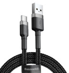 USB kabel BASEUS CATKLF-UG1 (USB A, USB C, 3 m, crna boja)