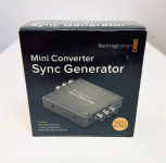 BlackMagic Mini Converter Sync Generator, video sinkronizacija, 1080p