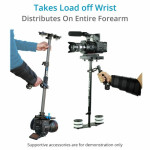 Flycam 5000 steadycam - stabilizator slike do 5 kg.