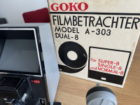 GOKO A-303 DUAL-8, za super-8, single-8 i dual-8 filmove