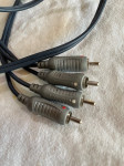Kabel BANDRIDGE BAL4210 2 X RCA - 2 X RCA, audio kabel, 1M