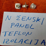 N ŽENSKI KONEKTOR , PANEL , TEFLON IZOLACIJA