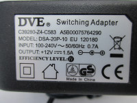 NAPAJANJE  12 VDC 1.5 A  (OSIJEK)