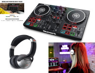 Numark II DJ Mixer sa Numark 125 DJ slušalicama