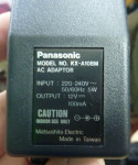 Panasonic AC adapter 12 v 5 w 100mA