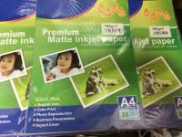 * Premium Matte Inkjet paper, A4, 190g/m3  -  4 setova *