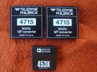 Teledyne Philbrick 4715 2x + Analog Devices 453K