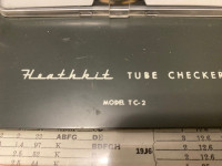 TUBETESTER HEATKIT MODEL TC-2