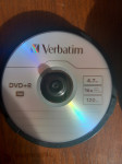 VERBATIM DVD+R 16X 4.7 GB 120 min