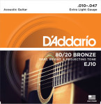 Žice za gitaru D'Addario EJ 10