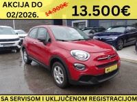 Fiat 500X 1,6 16v atmosferski benzinac / PDV / JAMSTVO + REGISTRACIJA