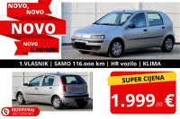 Fiat Punto 1,2 | KLIMA | 1.VLASNIK | HR auto | 116.ooo km / 1.999 €