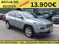 Jeep Cherokee 2,2 MJT Limited AWD Automatik / JAMSTVO + REGISTRACIJA