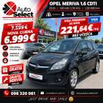 Opel Meriva CDTi - 120000km - GRATIS JAMSTVO - SERVIS - REGISTRACIJA ✅