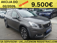 Peugeot 2008 1,2 PT 110ks Allure / HR auto 1vl / JAMSTVO + REG.06/2026