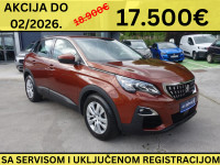 Peugeot 3008 1,5 BlueHDI / JAMSTVO + REGISTRACIJA