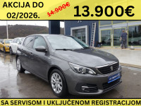 Peugeot 308 1,5 HDi 100ks Style / 1vl HR  / JAMSTVO + REGISTRACIJA
