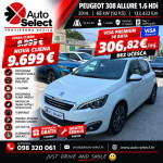 Peugeot 308 ALLURE 1,6 HDi - 130.000km - HR AUTO!!