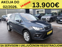 Seat Arona 1,6 TDi Xcellence / JAMSTVO + REG. 08/2026