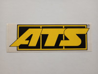2 x ATS - ORIGINALNA SAMOLJEPLJIVA NALJEPNICA 19,5x6,5cm i 12,5x4,5cm