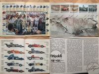 Auto zeitung `73.najave F1 na Nurburgringu +tekst prvaka F1 Fittipaldi