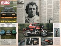 Auto Zeitung‘74. test Ford Capri vs tuning Capri +intervju Jochen Mass