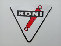 KONI - ORIGINALNA SAMOLJEPLJIVA NALJEPNICA 13cm x 11,5cm i 9cm x 8cm