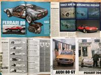 L`auto-journal`74.dossier:Ferrari BB na6str +test:Audi80GT +Peugeot204